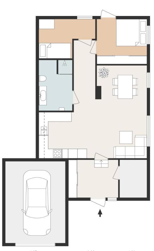 Cozy Elegant 2Bedroom Apt W/Parking And Nice View Tromso Luaran gambar